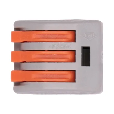 Клемма монтажная рычажного соединения Jazzway PTC-3P 222-413 BL/10 450В 32А 0.08-2.5(4.0)кв.мм (упаковка 10шт) 5050730
