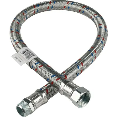 Гибкая подводка для воды STOUT НР 3/4 х ВР 3/4, 2 м SHF-0220-182020 RG008V1ON44C26