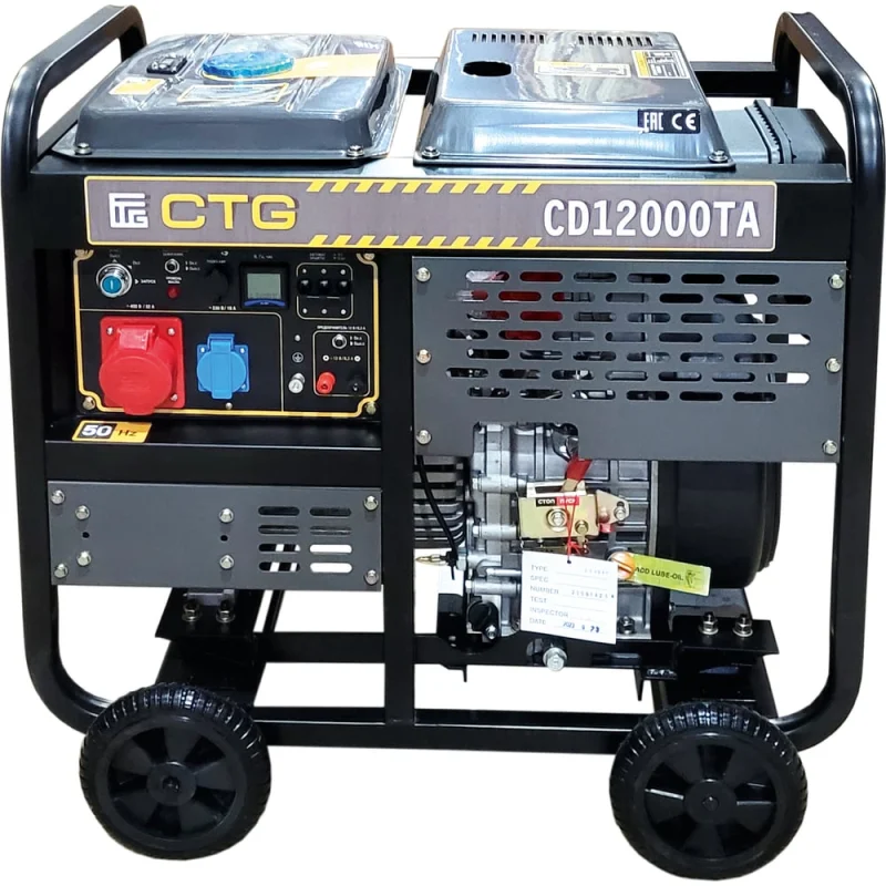 ΠΠ΅Π½Π΅ΡΠ°ΡΠΎΡ Π΄ΠΈΠ·Π΅Π»ΡΠ½ΡΠΉ CTG CD12000TA 4687204599477