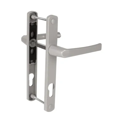 Ручка на планке Punto HANDLE.85.25.67-75 RAL 9006 серый 60801