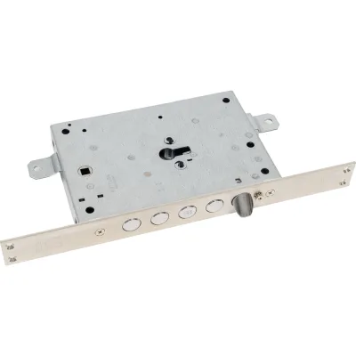 Корпус врезного замка с защёлкой MOTTURA 85.971-S RN (левый) 8628