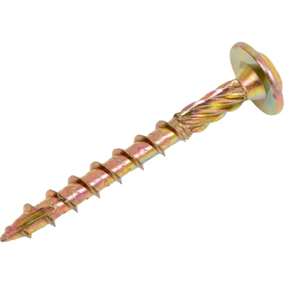 Саморез по дереву HIMTEX желт. тар. NORM Torx 25 5*45 (250 шт.) 05045Whc