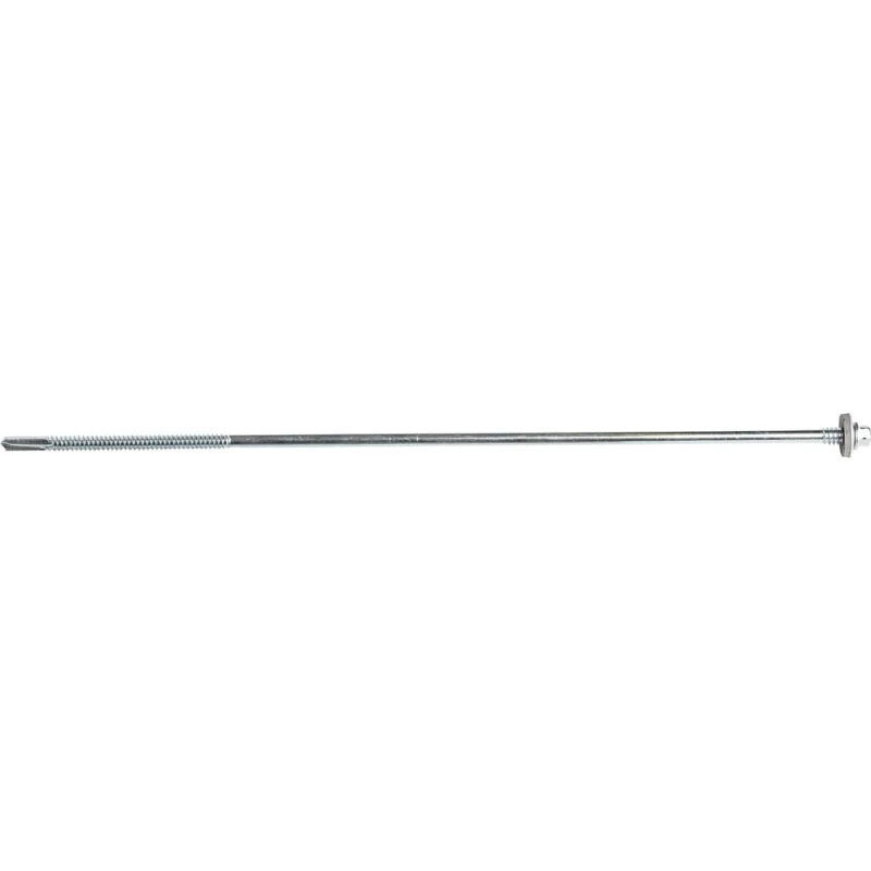 Винт самосверлящий SsWp(EPDM) 16х6.3(7,1)х350 (цинк) 200 шт. Skreppro 4680635460316