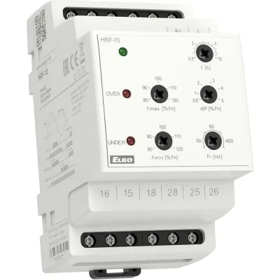 Реле контроля частоты ELKO EP HRF-10 (50, 60, 400 Гц) АС 161-500V НФ-00000108