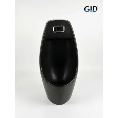 Подвесной сенсорный писсуар Gid Q9504bm черный матовый, 40x35x78 91109