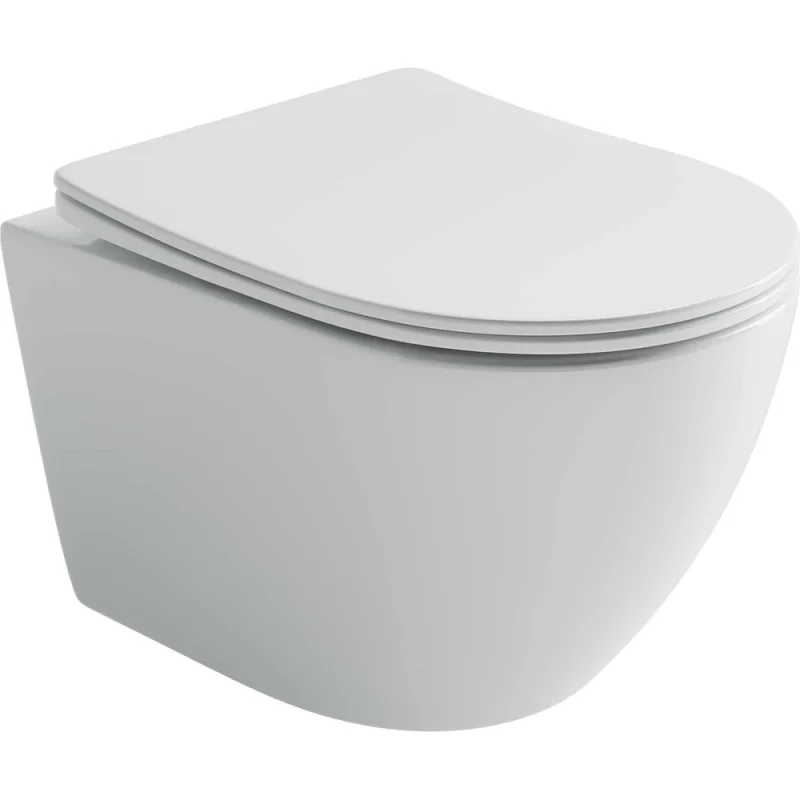 Подвесной унитаз Ceramicanova Uno смыв Торнадо 490x360x360 белый CN11001T