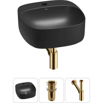 Набор Wellsee 3 в 1 Ideal накладная раковина 42x42 см 20214148R