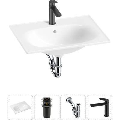 Врезная раковина для ванной Lavinia Boho комнаты Bathroom Sink в наборе 4 в 1 20217584R