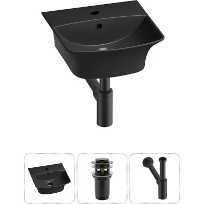 Комплект Wellsee 3 в 1 Lavinia Boho Bathroom Sink накладная/подвесная раковина 35x36 см 20216741R