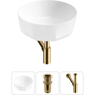 Комплект Wellsee 3 в 1 Lavinia Boho Bathroom Sink накладная раковина 42x42 см 20215795R