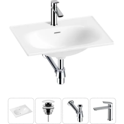 Врезная раковина для ванной Lavinia Boho комнаты Bathroom Sink в наборе 4 в 1 20217631R