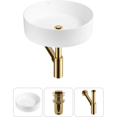 Акционный набор Wellsee 3 в Coax накладная раковина 36x36 см 20213933R