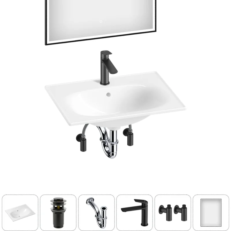 Врезная раковина для ванной Lavinia Boho комнаты Bathroom Sink в наборе 6 в 1 20217592R