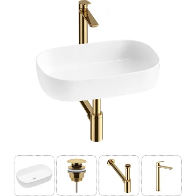 Накладная раковина для ванной Lavinia Boho комнаты Bathroom Sink в наборе 4 в 1 20217521R