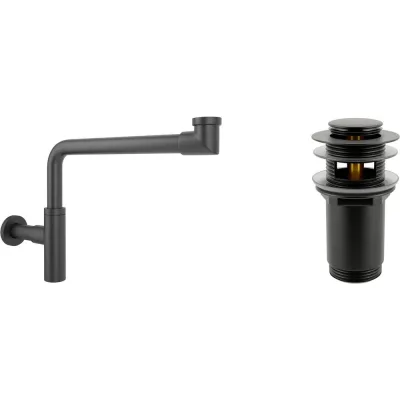 Сифон для раковины с донным клапаном Wellsee Drainage Systemв наборе 2 в 1 182125001