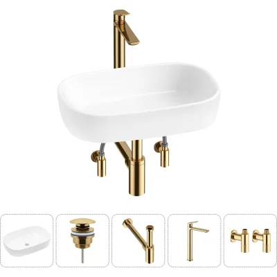Накладная раковина для ванной Lavinia Boho комнаты Bathroom Sink в наборе 5 в 1 20217445R
