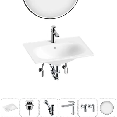 Врезная раковина для ванной Lavinia Boho комнаты Bathroom Sink в наборе 6 в 1 20217607R