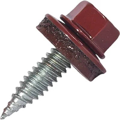 Саморез для доборных элементов HARDWEX ТМ HWX1-W-J-SP-4.8x20 мм, RAL 3009, 250 шт. 5190000001147