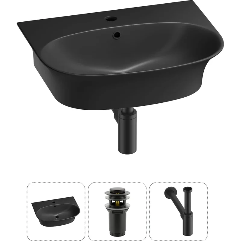 ΠΠΎΠΌΠΏΠ»Π΅ΠΊΡ 3 Π² 1 Wellsee Lavinia Boho Bathroom Sink Π½Π°ΠΊΠ»Π°Π΄Π½Π°Ρ/ΠΏΠΎΠ΄Π²Π΅ΡΠ½Π°Ρ ΡΠ°ΠΊΠΎΠ²ΠΈΠ½Π° 55x43 ΡΠΌ 20216713R