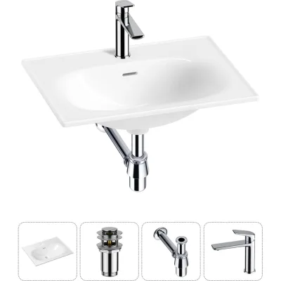 Врезная раковина для ванной Lavinia Boho комнаты Bathroom Sink в наборе 4 в 1 20217615R