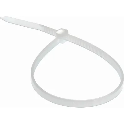 Нейлоновые стяжки HEADROCK белые, 3x150 мм, компл. 100 шт. 144-721-3150