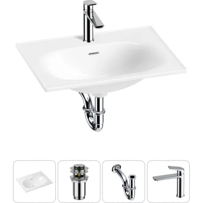 Врезная раковина для ванной Lavinia Boho комнаты Bathroom Sink в наборе 4 в 1 20217583R