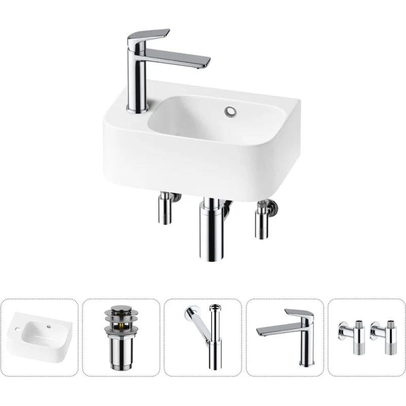 ΠΠΎΠΌΠΏΠ»Π΅ΠΊΡ Wellsee 5 Π² 1 Lavinia Boho Bathroom Sink Π½Π°ΠΊΠ»Π°Π΄Π½Π°Ρ/ΠΏΠΎΠ΄Π²Π΅ΡΠ½Π°Ρ ΡΠ°ΠΊΠΎΠ²ΠΈΠ½Π° 37x25 ΡΠΌ 20216537R