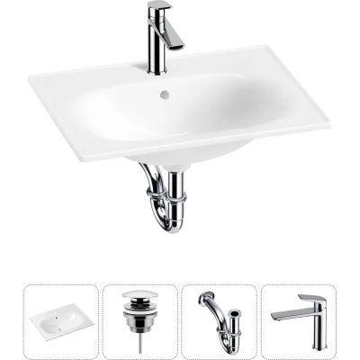 Врезная раковина для ванной Lavinia Boho комнаты Bathroom Sink в наборе 4 в 1 20217599R