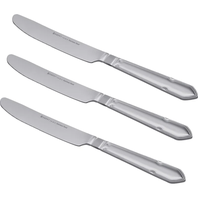 Нож столовый Regent Inox 3 пр в блистере GORA 93-CU-GO-01.3