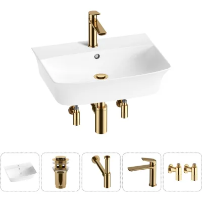 ΠΠΎΠΌΠΏΠ»Π΅ΠΊΡ Wellsee 5 Π² 1 Lavinia Boho Bathroom Sink Π½Π°ΠΊΠ»Π°Π΄Π½Π°Ρ/ΠΏΠΎΠ΄Π²Π΅ΡΠ½Π°Ρ ΡΠ°ΠΊΠΎΠ²ΠΈΠ½Π° 55x42 ΡΠΌ 20216791R
