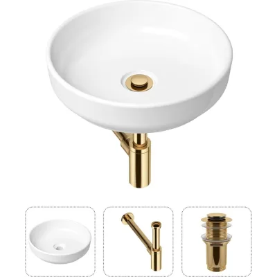 Накладная раковина для ванной Lavinia Boho Bathroom Sink Slim в комплекте 3 в 1 21520171