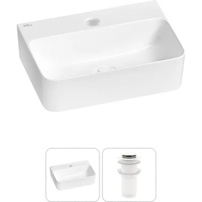 Мини-раковина для ванной комнаты или туалета Wellsee WC Area в наборе 2 в 1 20213597R