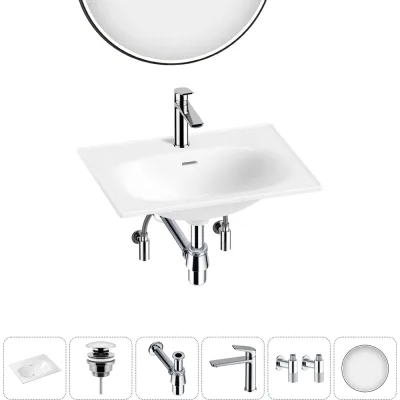Врезная раковина для ванной Lavinia Boho комнаты Bathroom Sink в наборе 6 в 1 20217639R