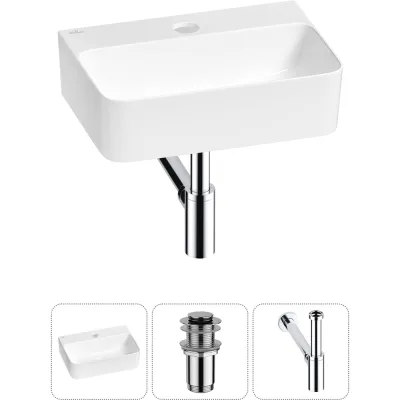 Мини-раковина для ванной комнаты или туалета Wellsee WC Area в наборе 3 в 1 20213598R