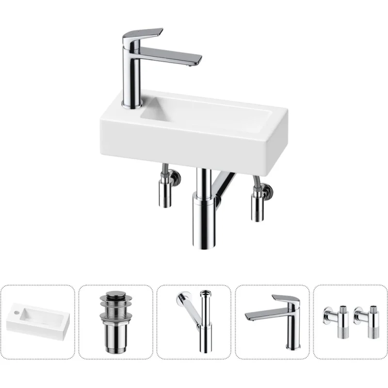 ΠΠΎΠΌΠΏΠ»Π΅ΠΊΡ Wellsee 5 Π² 1 Lavinia Boho Bathroom Sink Π½Π°ΠΊΠ»Π°Π΄Π½Π°Ρ/ΠΏΠΎΠ΄Π²Π΅ΡΠ½Π°Ρ ΡΠ°ΠΊΠΎΠ²ΠΈΠ½Π° 37x18 ΡΠΌ 20215893R