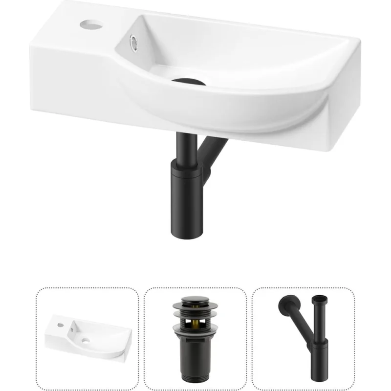 ΠΠΎΠΌΠΏΠ»Π΅ΠΊΡ Wellsee 3 Π² 1 Lavinia Boho Bathroom Sink Π½Π°ΠΊΠ»Π°Π΄Π½Π°Ρ/ΠΏΠΎΠ΄Π²Π΅ΡΠ½Π°Ρ ΡΠ°ΠΊΠΎΠ²ΠΈΠ½Π° 45x24 ΡΠΌ 20216082R