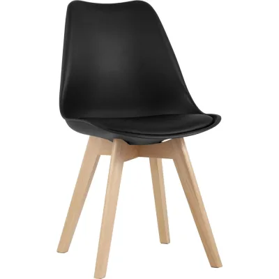 Стулья для кухни Стул Груп frankfurt v черный, 4 шт. Y863-V seat black BOX