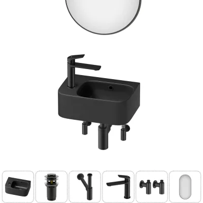 ΠΠΎΠΌΠΏΠ»Π΅ΠΊΡ Wellsee 6 Π² 1 Lavinia Boho Bathroom Sink Π½Π°ΠΊΠ»Π°Π΄Π½Π°Ρ/ΠΏΠΎΠ΄Π²Π΅ΡΠ½Π°Ρ ΡΠ°ΠΊΠΎΠ²ΠΈΠ½Π° 37x25 ΡΠΌ 20219858R