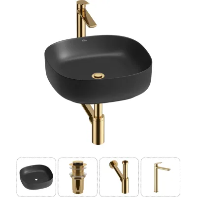 Набор Wellsee 4 в 1 Belle Spa 3.0 накладная раковина 45x45 см 20212713R