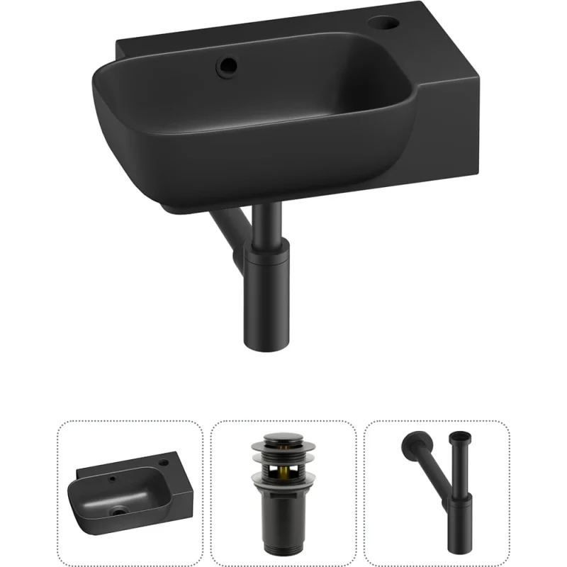 Комплект 3 в 1 Lavinia Boho Bathroom Sink накладная/подвесная раковина 40x24 см, состоит 20216377R