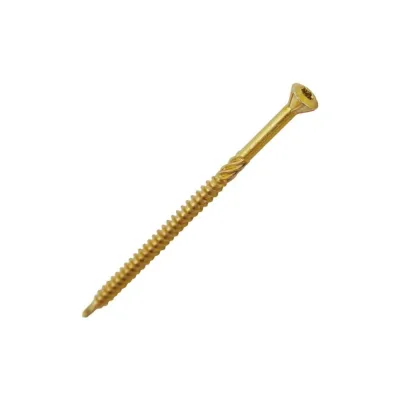 Шуруп ARNO INDUSTRIES 8х120 мм 10 шт для крепления деревянных лаг шлиц TORX желтый цинк ABN000812030098