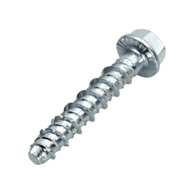 Шуруп для бетона Stalmax LSB-S 10x140/85 шестигранная голова с ПШ, кл. пр. 8.8 (арт. 11308) оцинкованная сталь (уп. 50 шт) 11308-023