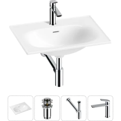 Врезная раковина для ванной Lavinia Boho комнаты Bathroom Sink в наборе 4 в 1 20217643R