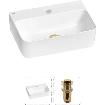 Мини-раковина для ванной комнаты или туалета Wellsee WC Area в наборе 2 в 1 20213596R