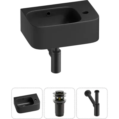 Комплект Wellsee 3 в 1 Lavinia Boho Bathroom Sink накладная/подвесная раковина 37x25 см 20216573R