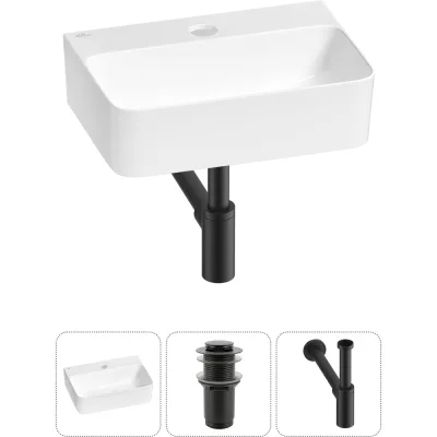Мини-раковина для ванной комнаты или туалета Wellsee WC Area в наборе 3 в 1 20213599R