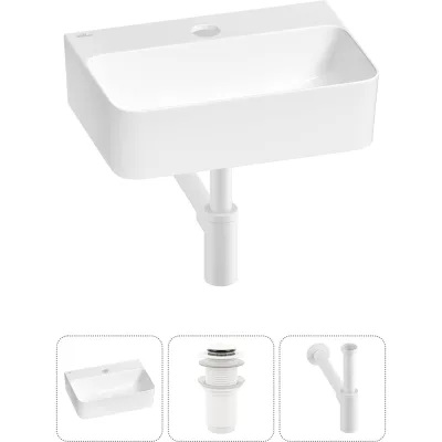 Мини-раковина для ванной комнаты или туалета Wellsee WC Area в наборе 3 в 1 20213601R