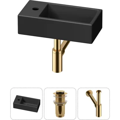 Комплект Wellsee 3 в 1 Lavinia Boho Bathroom Sink накладная/подвесная раковина 40x20 см 20216014R