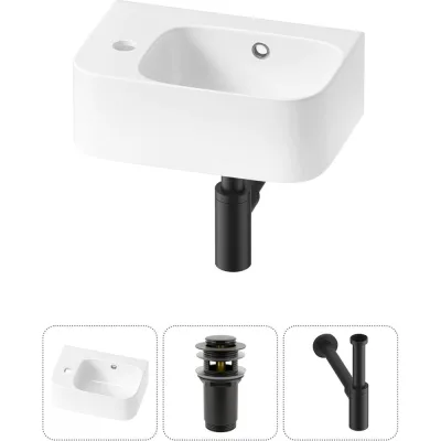 Комплект Wellsee 3 в 1 Lavinia Boho Bathroom Sink накладная/подвесная раковина 37x25 см 20216530R