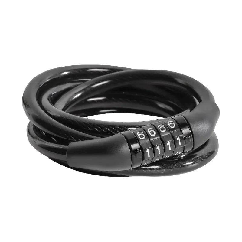 Велосипедный кодовый замок Smartbuy 120 см, трос 8 мм, 4 символа SBT-LK-1208T